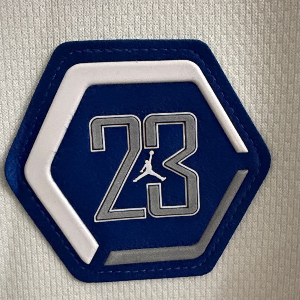 Jordan Blue and White Jersey - Picture 3 of 7